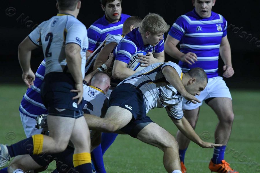 Wheaton Men\'s Rugby vs Mass Maritime.  Photo by Keith Nordstrom